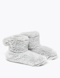 Fleece Bootie Slippers