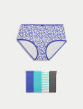 5pk Cotton Lycra™ High Rise Shorts