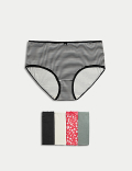 5pk Cotton Lycra™ High Rise Shorts