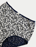5pk Cotton Lycra™ Printed Full Briefs