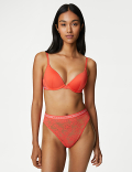 Cleo Lace High Waisted High Leg Knickers