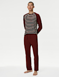 Pure Cotton Striped Pyjama Set