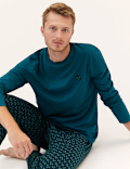 Pure Cotton Owl Print Pyjama Set