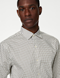 Regular Fit Easy Iron Pure Cotton Shirt