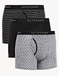 3pk Microskin Assorted Pattern Trunks