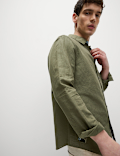 Cotton Linen Blend Shirt