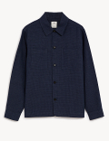 Linen Blend Overshirt