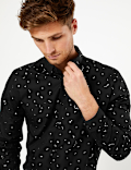 Pure Cotton Star Print Shirt