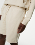 Cotton Rich Oversized Jersey Shorts