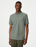 Pure Cotton Tipped Pique Shirt