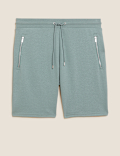 Cotton Rich Zip Pocket Shorts