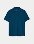 Pure Cotton Pique Regular Fit Polo Shirt