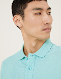 Pure Cotton Pique Regular Fit Polo Shirt