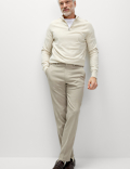 Slim Fit Stretch Smart Trousers