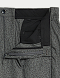 Crease Resistant Flexi Waist Trousers