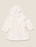 Pure Cotton Plain Hooded Baby Bath Robe