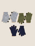 Kids' 3pk Magic Gloves