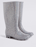 Kids’ Glitter Wellies