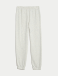 Cotton Rich Plain Joggers (6-16 Yrs)