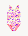 Marble Print Swimsuit