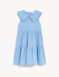 Pure Cotton Tiered Dress