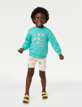 Cotton Rich Cycling Shorts (2-8 Yrs)