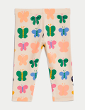 Cotton Rich Butterfly Leggings (0-3 Yrs)