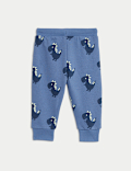 Cotton Rich Dinosaur Joggers (0-3 Yrs)