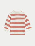 Pure Cotton Striped Rugby Shirt (0-3 Yrs)