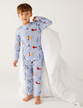 Cotton Rich Transport Pyjamas (1-8 Yrs)