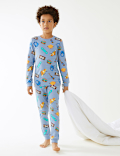 Cotton Rich Chilling Print Pyjamas