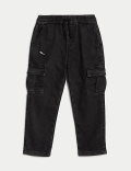 Regular Denim Cargo Jeans (2-8 Yrs)