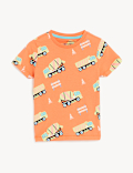 Pure Cotton Truck T-Shirt
