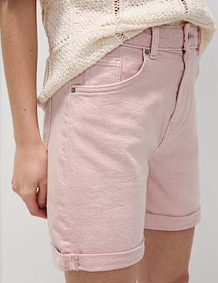 Denim Boyfriend Shorts