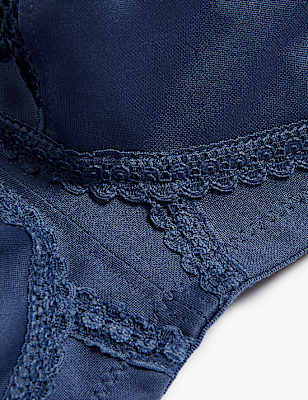 Embroidered Non Wired Total Support Bra