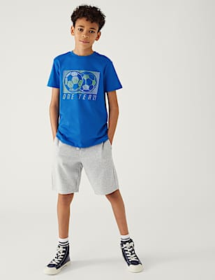 Pure Cotton Football T-Shirt