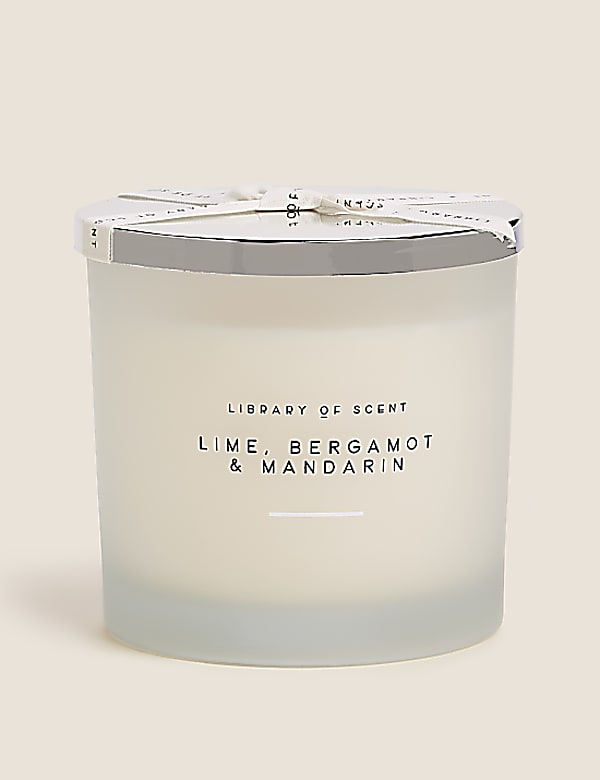 Lime, Bergamot & Mandarin 3 Wick Candle