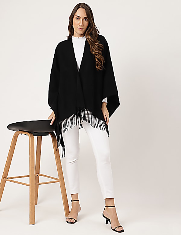 Open Front Poncho