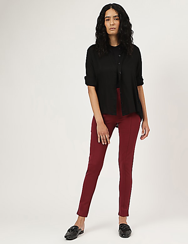 Viscose Mix Skinny Treggings