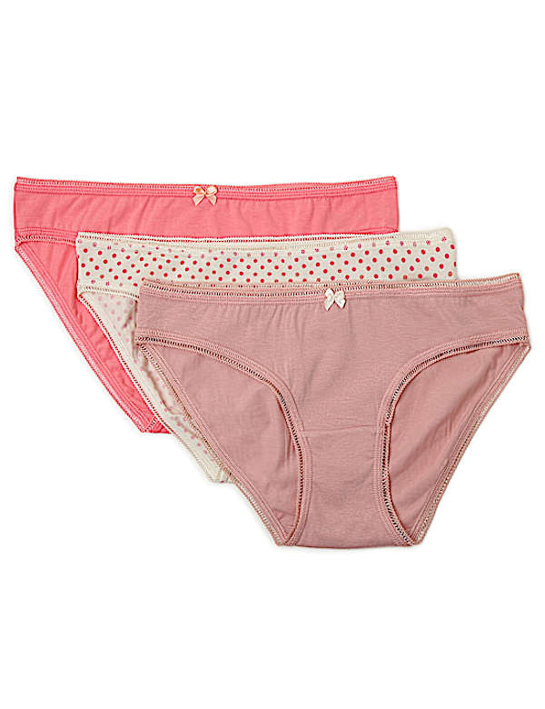3 Pack Cotton Mix Knickers
