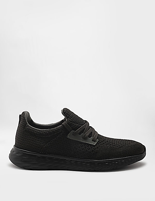 Plain Casual Lace-up Shoes