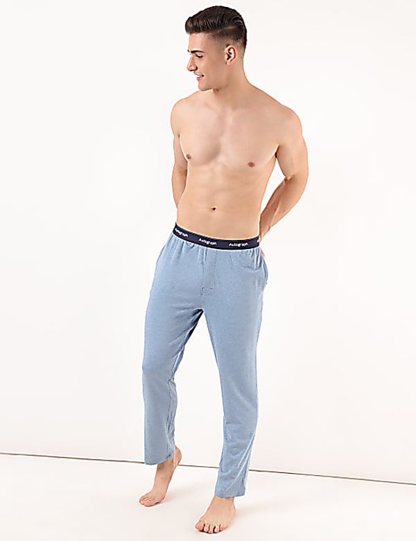 Cotton Mix Plain Regular Fit Pyjama