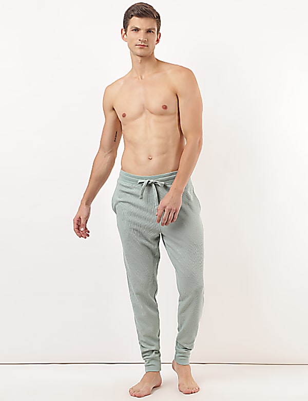 Cotton Mix Ribbed Pyjama