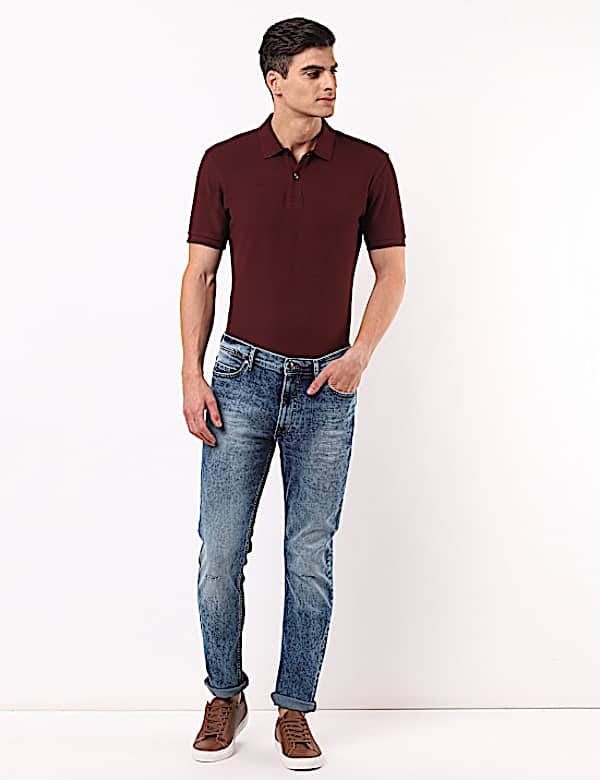 Slim Fit Vintage Denim