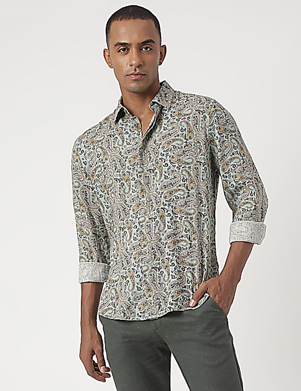 Paisley Long Sleeves Shirt