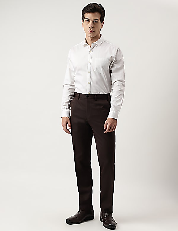 Textured Trousers