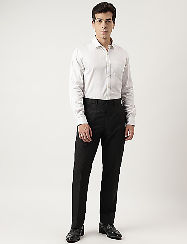 Check Print Trousers