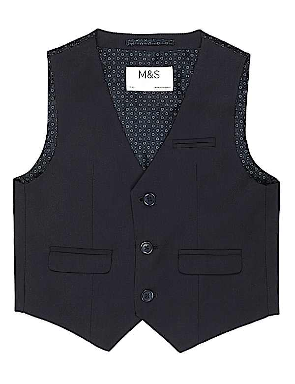 Plain V-Neck Waistcoat