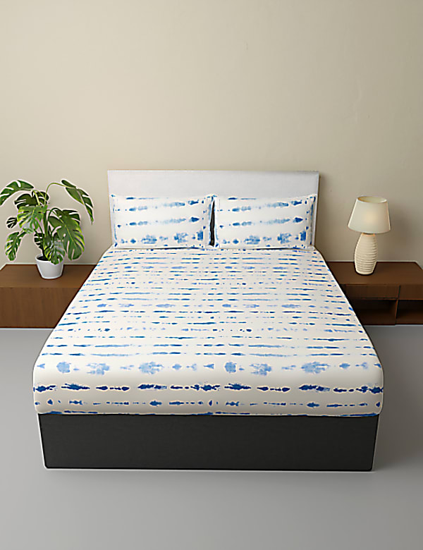 Pure Cotton Tie-Dye Bedsheet Set