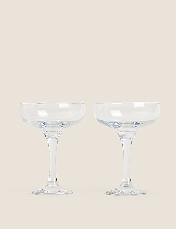 Set of 2 Passion Star Martini Glasses